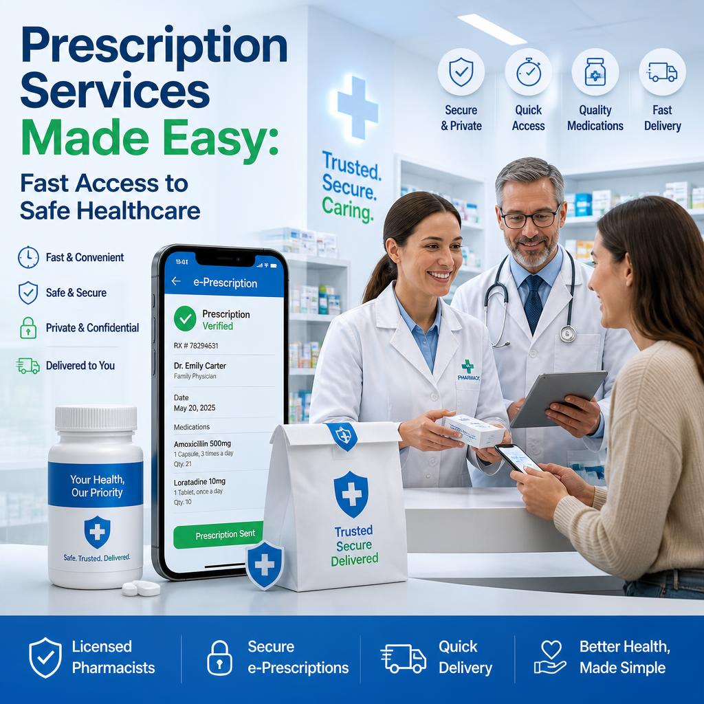 Prescription Services Made Easy: Fast Access to Safe Healthcare