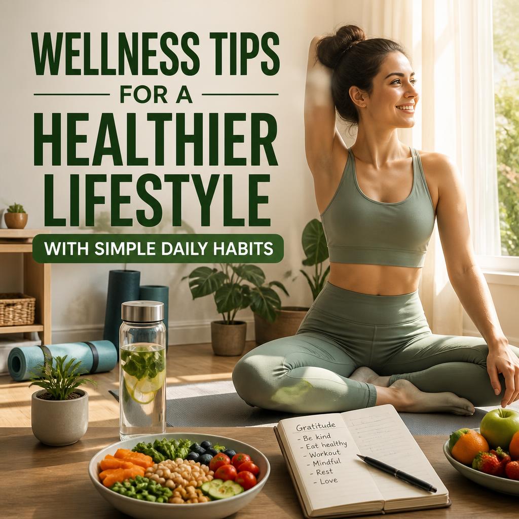 Wellness Tips For A Healthier Lifestyle With Simple Daily Habit