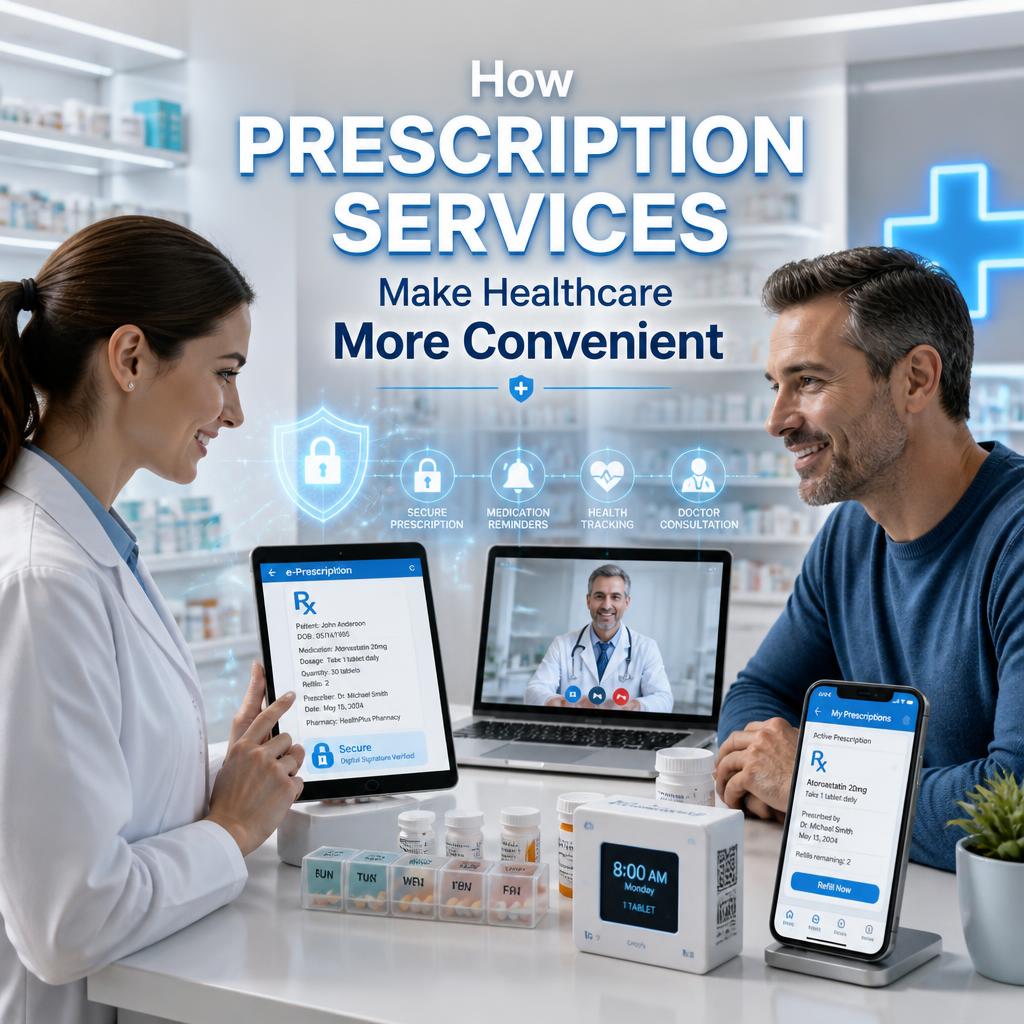 How Prescription Services Make Healthcare More Convenient